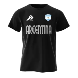 Argentina T-Shirt Black