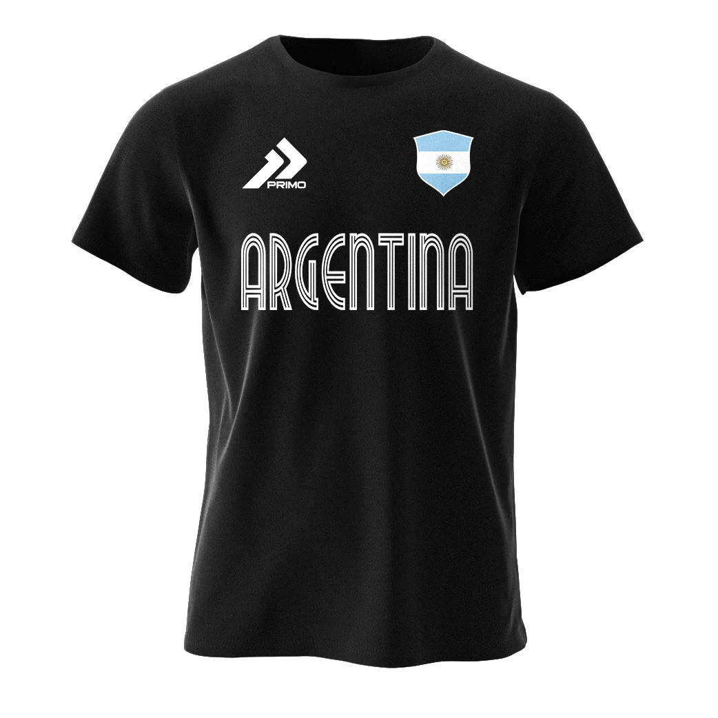 Argentina T-Shirt Black