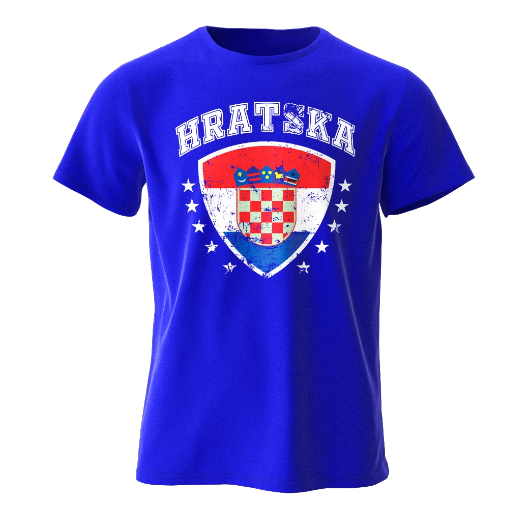 Croatia T-Shirt Royal
