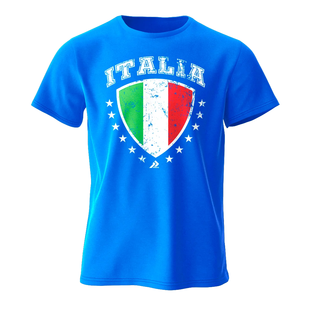 Italia T-Shirt Blue