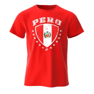 Peru T-Shirt Red