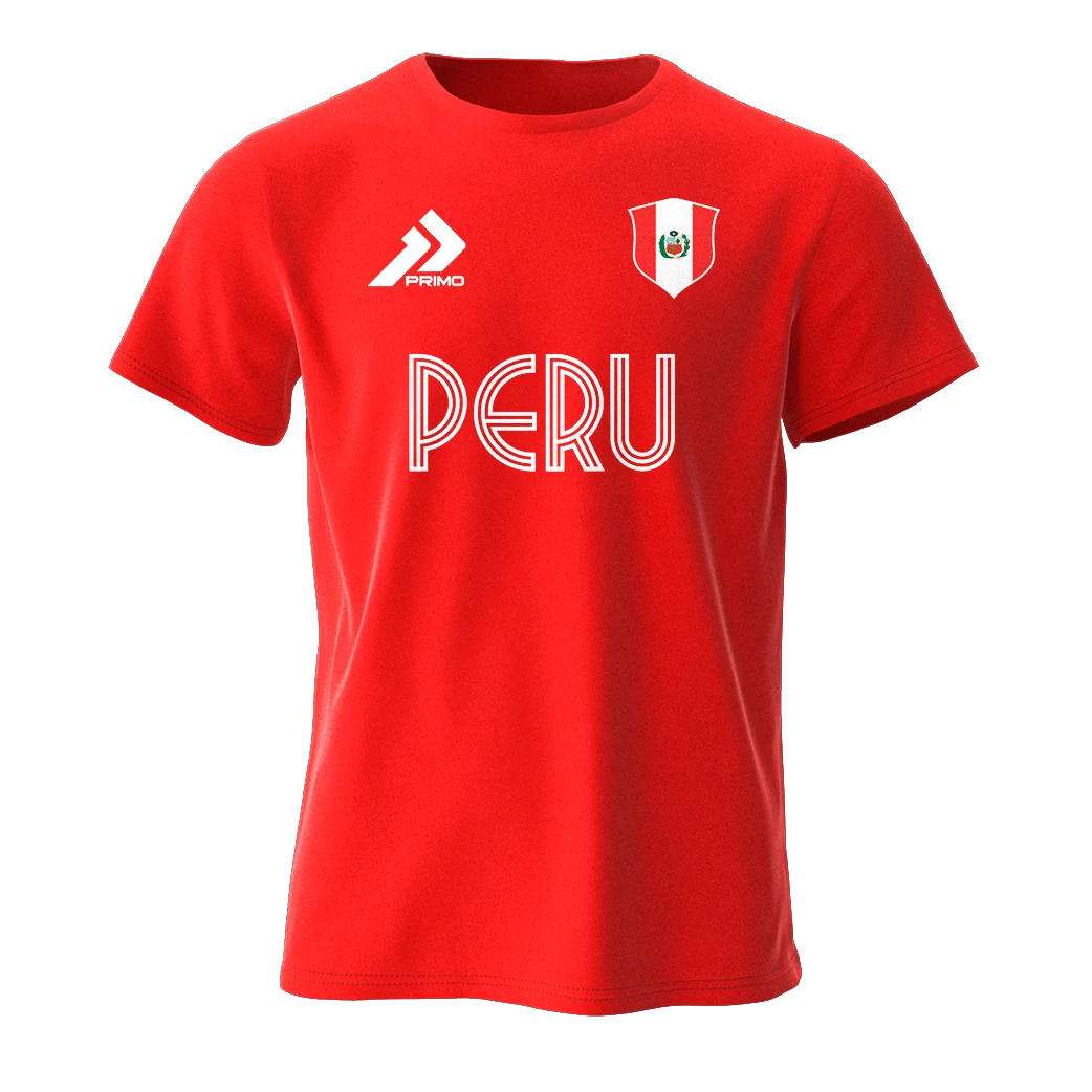 Peru T-Shirt Red