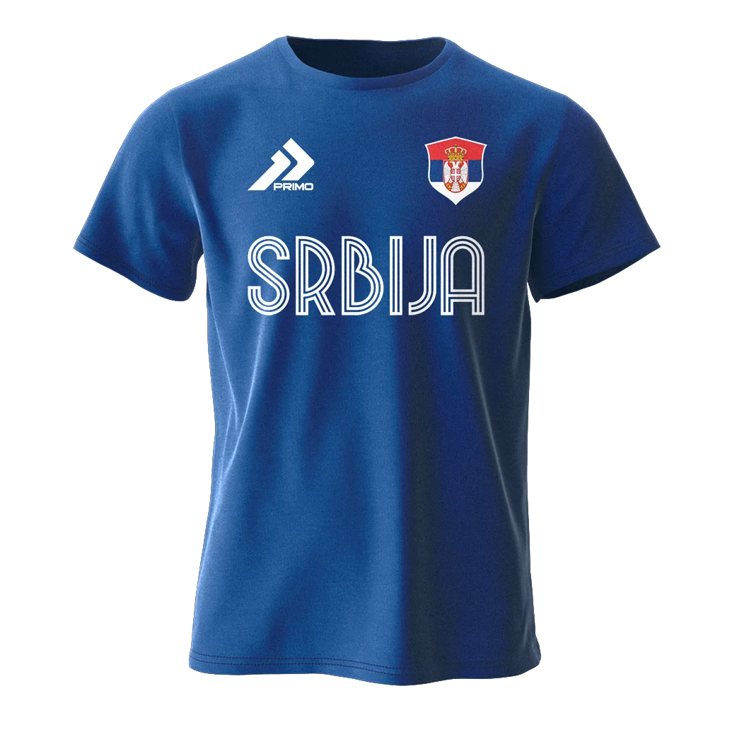 Serbia T-Shirt Navy